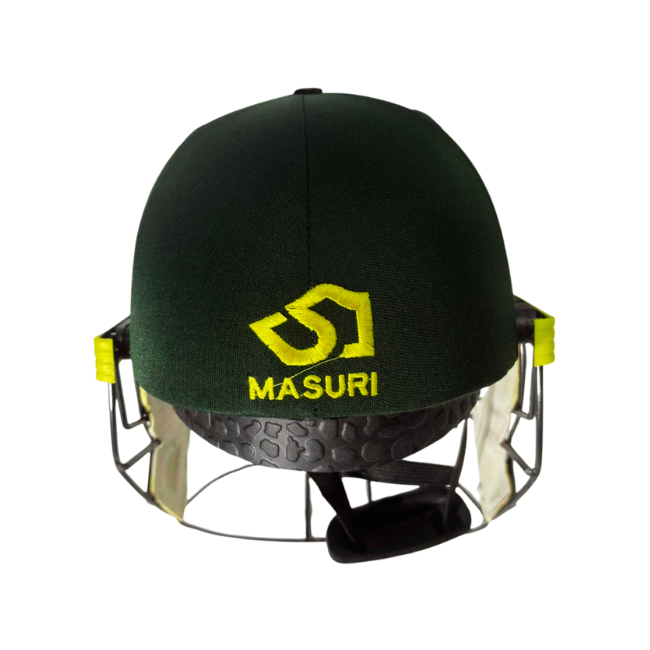 Cricket Green Helmet – Adjustable Large | Premium Protective Gear