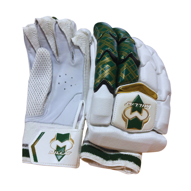 Millat Rehmat Right Hand Cricket Batting Gloves – Adult