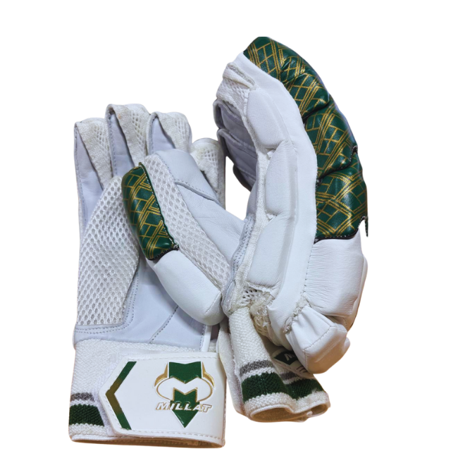 Millat Rehmat Right Hand Cricket Batting Gloves – Adult