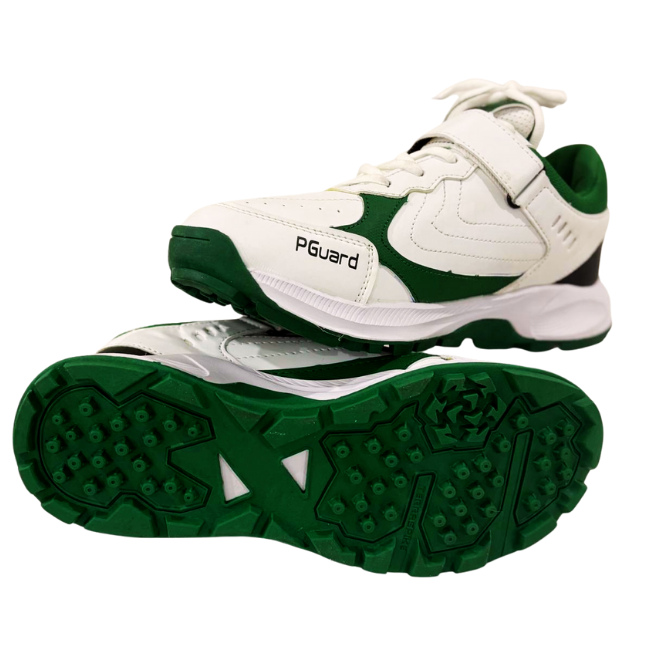 Asics PGuard White Gel-Speed Manage Cricket Rubber Shoes