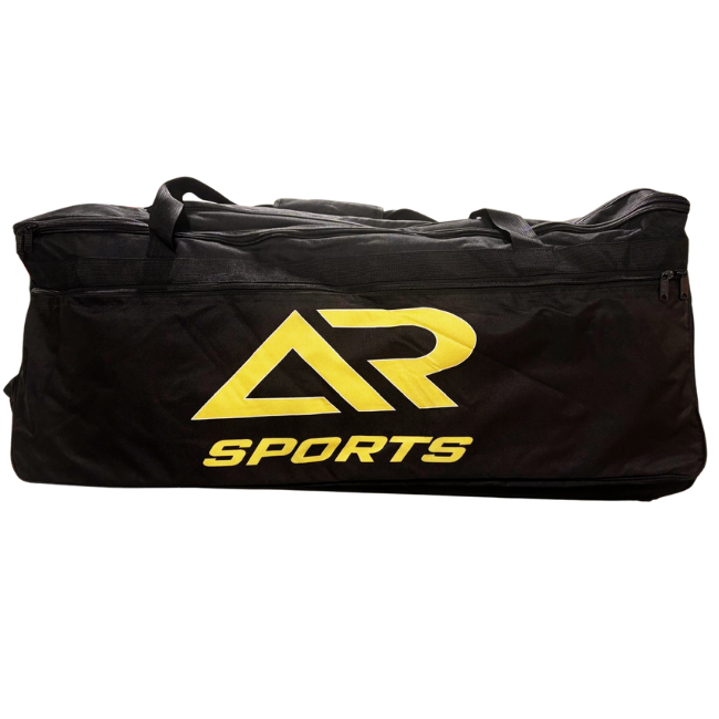 Large Wheelie Cricket Duffle Kit Bag – Heavy Duty | Full Cricket Kit Storage